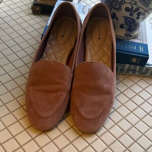 Birdies Women's Brown Suede Loafers